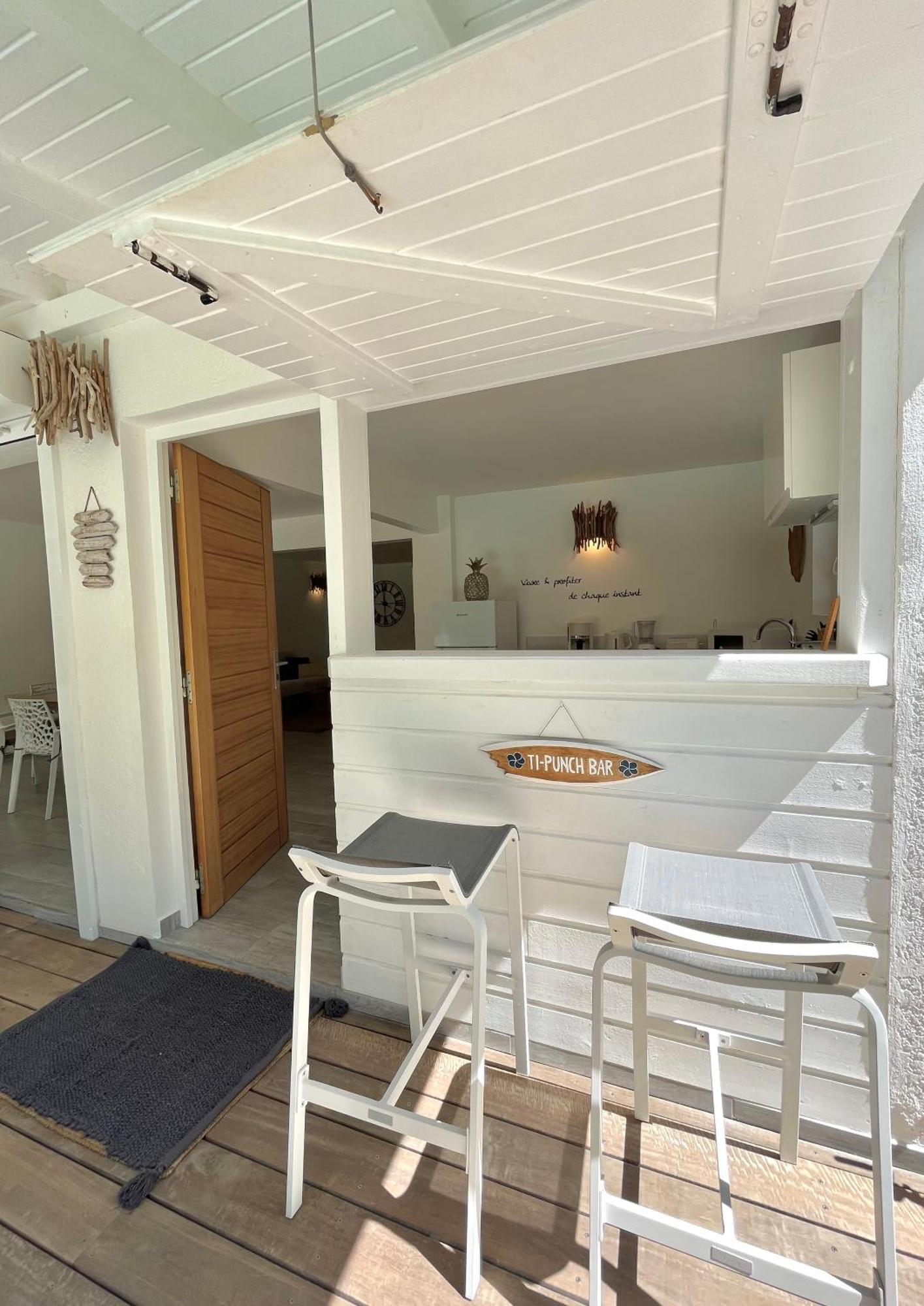 Residence Ti Gwapabe, Proche Raisins Clairs Saint-Francois  Exteriör bild